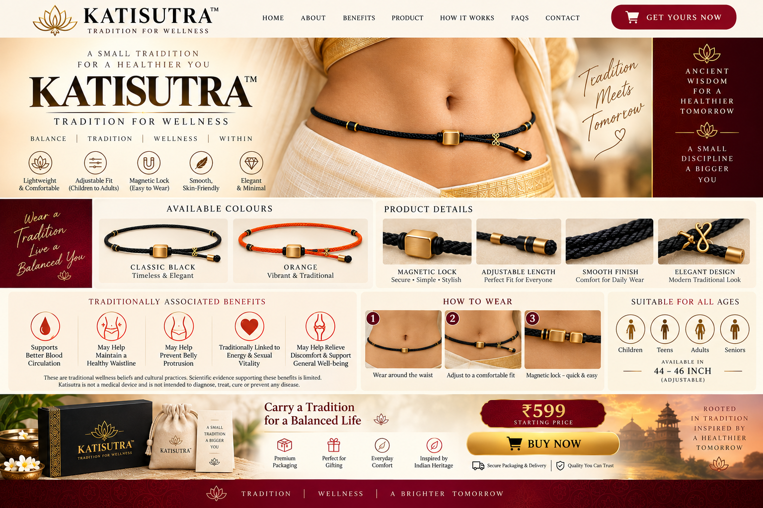 KATISUTRA landing overview