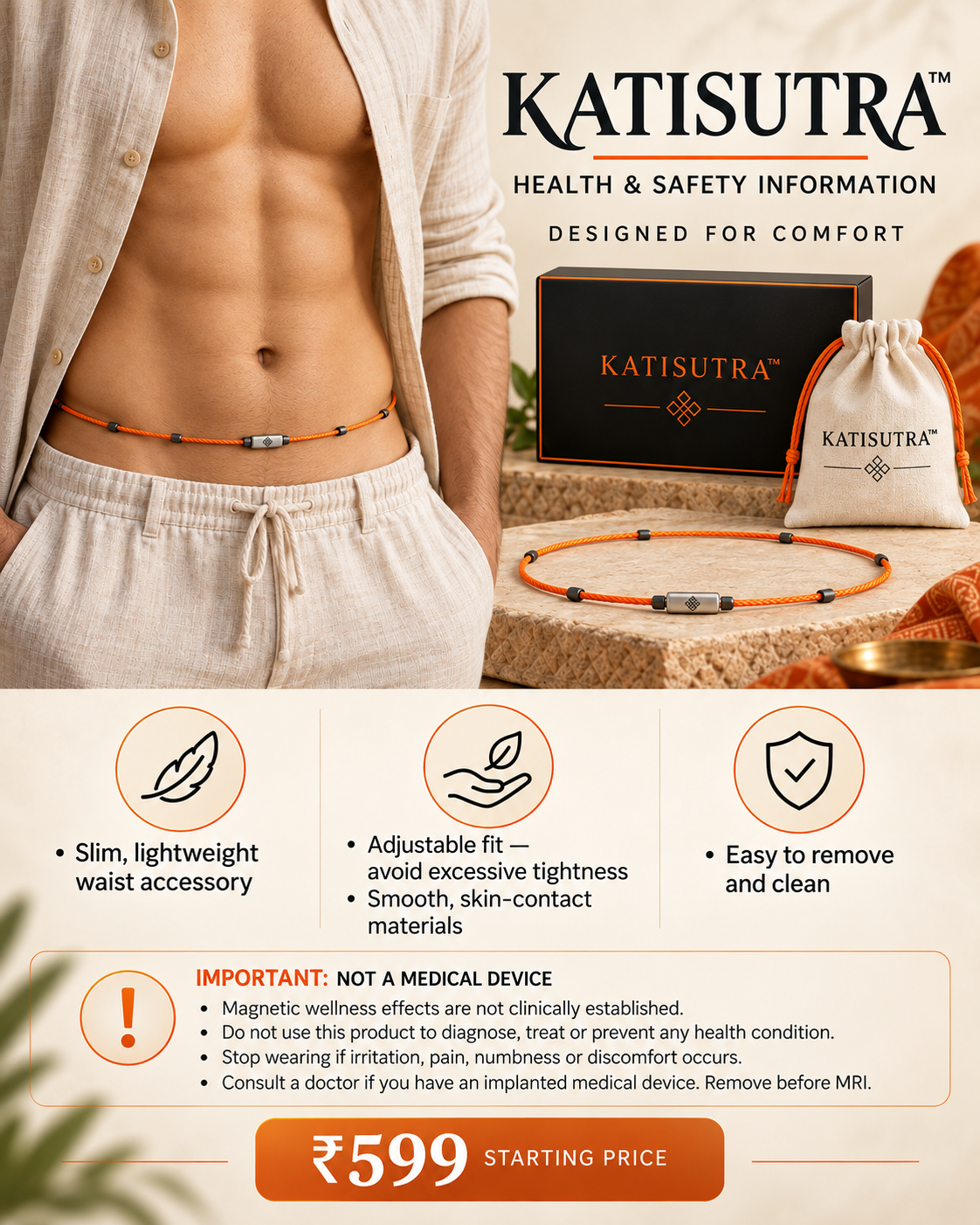 KATISUTRA health and safety information